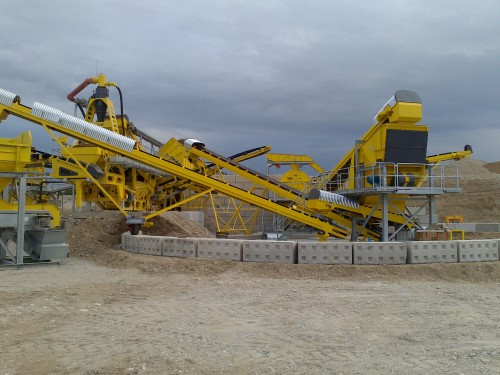 Sand / Kieswaschanlagen