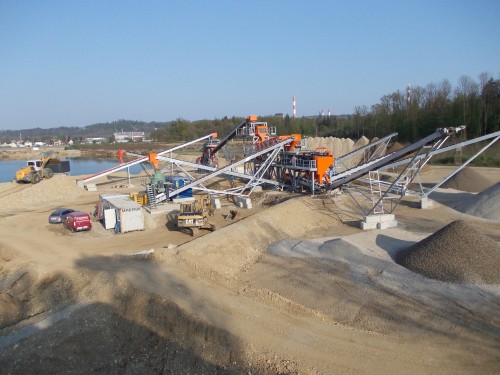 Sand / Kieswaschanlagen