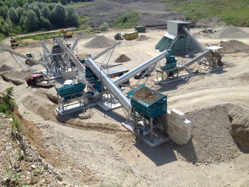 Sand / Kieswaschanlagen