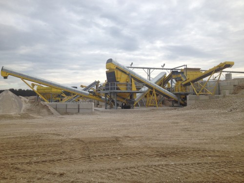 Sand / Kieswaschanlagen