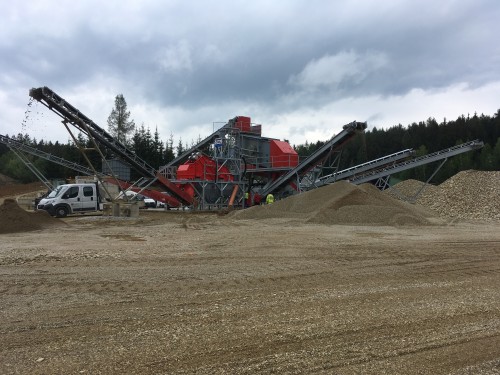 Sand / Kieswaschanlagen