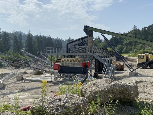 Sand / Kieswaschanlagen