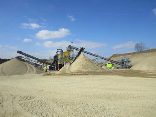 Sand / Kieswaschanlagen