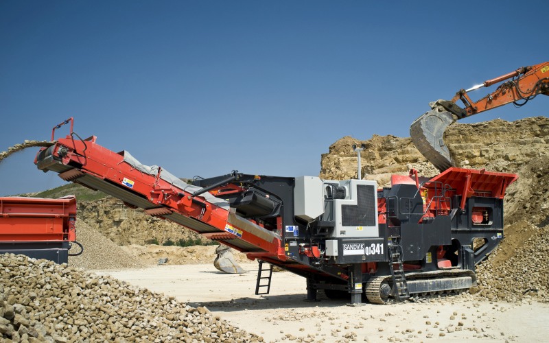 Symbolbild für Mobile Anlagen Sandvik