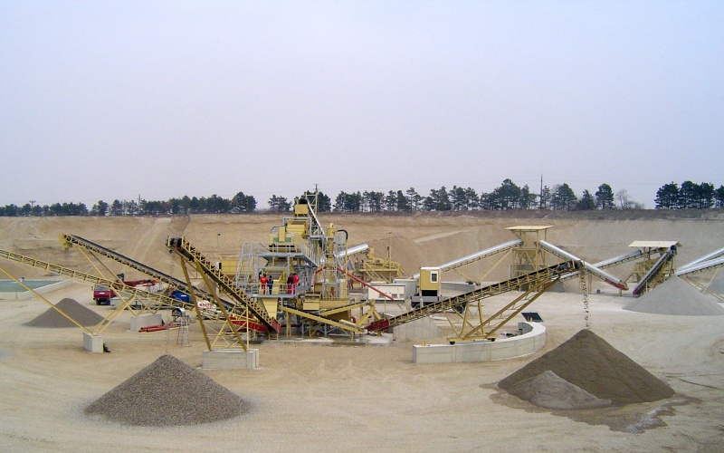 Symbolbild für Sand/Kies Waschanlagen