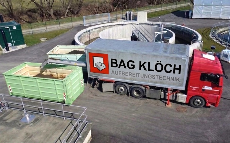 Symbolbild für Mobile Klärschlammentwässerung