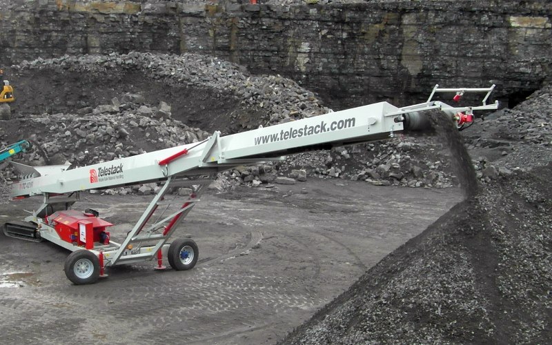 Symbolbild für raupenmobile schwenk Förderbänder