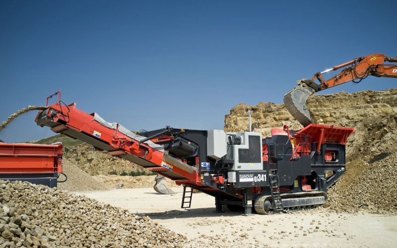Symbolbild für Mobile Anlagen Sandvik
